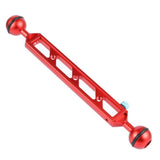 Max Camera Diving Ultra Light Carbon Fiber Double Ball Head Lamp Red