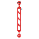 Max Camera Diving Ultra Light Carbon Fiber Double Ball Head Lamp Red