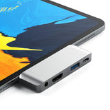 Max Type-C Dock Station USB-C To HDMI Charger Hub Adapter For iPad Pro Silver