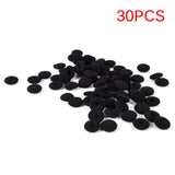 Max 18mm Sponge Earphone Earpad 16 Pcs Replacement Black In-ear Earpiece Cover