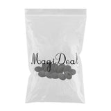 Max 18mm Sponge Earphone Earpad 16 Pcs Replacement Black In-ear Earpiece Cover