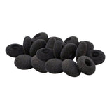 Max 18mm Sponge Earphone Earpad 16 Pcs Replacement Black In-ear Earpiece Cover