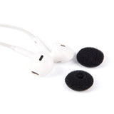 Max 18mm Sponge Earphone Earpad 16 Pcs Replacement Black In-ear Earpiece Cover