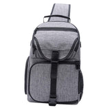 Max Multi-functional Waterproof Camera Knapsack Portable Travel Camera Bag Gray