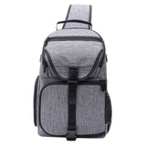 Max Multi-functional Waterproof Camera Knapsack Portable Travel Camera Bag Gray