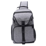 Max Multi-functional Waterproof Camera Knapsack Portable Travel Camera Bag Gray