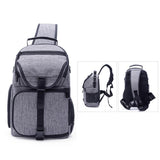 Max Multi-functional Waterproof Camera Knapsack Portable Travel Camera Bag Gray
