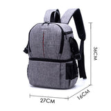 Max Multi-functional Waterproof Camera Knapsack Portable Travel for Camera Black