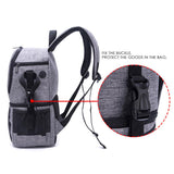 Max Multi-functional Waterproof Camera Knapsack Portable Travel for Camera Black