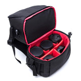 Max Multi-functional Waterproof Camera Knapsack Portable Travel for Camera Black