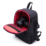 Max Multi-functional Waterproof Camera Knapsack Portable Travel for Camera Black