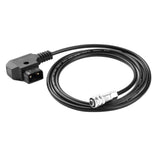 Max D-tap to Weipu 2Pin for BMPCC 4K Blackmagic 4k Camera Power Cable 30CM