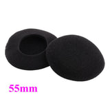 Max 2Pc Headphone Replacement Sponge Ear Pad In-ear Earphone Foam Cover Pad 55mm