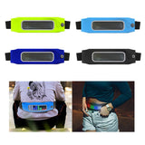 Max Waterproof LED Sports Waist Bag Running Workout Travel Belt Pouch Green