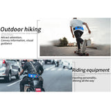 Max Waterproof LED Sports Waist Bag Running Workout Travel Belt Pouch Green