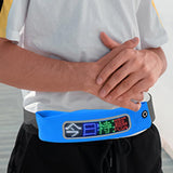 Max Waterproof LED Sports Waist Bag Running Workout Travel Belt Pouch Green