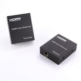 Maxbell 1080P HDMI Network Extender Over Single Cable CAT5E/6 Ethernet RJ45 FHD