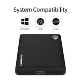 Maxbell Black 2.5 SATA to USB 3.0 Adapter Hard Disk Drive Enclosure HDD Box Case