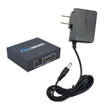 Maxbell 1 Piece US Plug HDMI 1 In 2 Out 3D Splitter Switch Switcher Distributor
