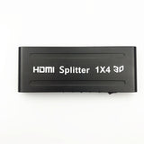 Maxbell HDMI Splitter Amplifier Duplicator 1x4 Hub 1 in 4 out 3D 1080p