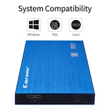 Maxbell Blue High Speed USB 3.0 Mobile HDD Portable External Hard Disk Driver 500GB
