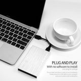 Maxbell Silver High Speed USB3.0 Mobile HDD Portable External Hard Disk Driver 2T
