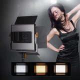 Maxbell W660S LED Video Light Bi-Color CRI 95+ Dimmable AC110V-240V Fill Light