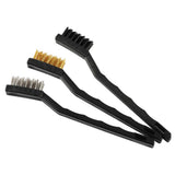 Maxbell Steel Iron Wire Brush Handle Nozzle Cleaning Hot Bed Cleaning for 3D Printer
