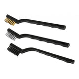 Maxbell Steel Iron Wire Brush Handle Nozzle Cleaning Hot Bed Cleaning for 3D Printer