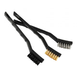 Maxbell Steel Iron Wire Brush Handle Nozzle Cleaning Hot Bed Cleaning for 3D Printer