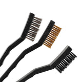 Maxbell Steel Iron Wire Brush Handle Nozzle Cleaning Hot Bed Cleaning for 3D Printer