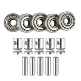 Maxbell 3D Printer Extruder Gears 625ZZ Bearings Shafts Kit for Mk3 MMU2 Set