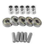 Maxbell 3D Printer Extruder Gears 625ZZ Bearings Shafts Kit for Mk3 MMU2 Set