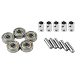 Maxbell 3D Printer Extruder Gears 625ZZ Bearings Shafts Kit for Mk3 MMU2 Set