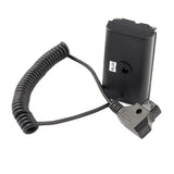 Maxbell D-Tap to NP-F550 Dummy Battery Power Cable/Adapter for Sony NP F550 F570