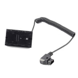 Maxbell D-Tap to NP-F550 Dummy Battery Power Cable/Adapter for Sony NP F550 F570