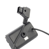 Maxbell D-Tap to NP-F550 Dummy Battery Power Cable/Adapter for Sony NP F550 F570