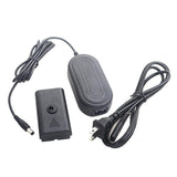 Maxbell AC Power Adapter Dummy Battery Coupler Kit for Yongnuo NanGuang LED Light