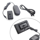 Maxbell AC Power Adapter Dummy Battery Coupler Kit for Yongnuo NanGuang LED Light