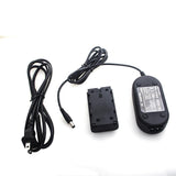 Maxbell AC Power Adapter Dummy Battery Coupler Kit for Yongnuo NanGuang LED Light