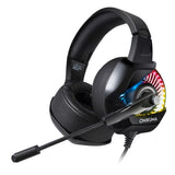 Maxbell Gaming Headset with Microphone RGB Colorful LED Headphone for PS4 Multicolor