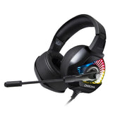 Maxbell Gaming Headset with Microphone RGB Colorful LED Headphone for PS4 Multicolor