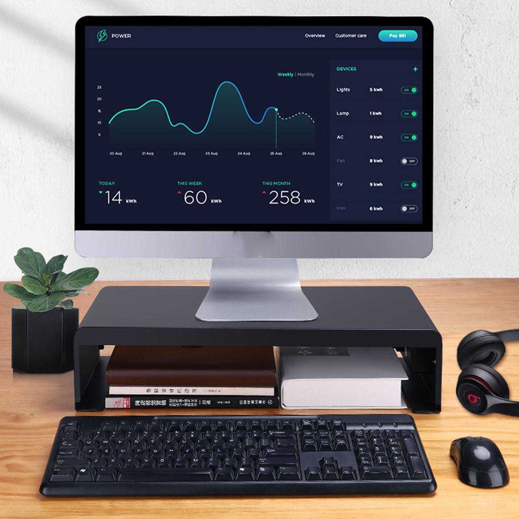 Computer Monitor R Stands ⚡️Buy Maxbell Computer Monitor Stands USB Desk Stand Riser Desktop ...