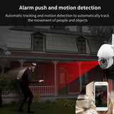 Maxbell 1080P HD Outdoor WiFi PTZ Pan Tilt Security IP IR Camera Night Vision UK 16G