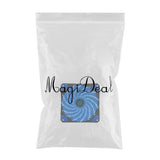 Maxbell 4 Pin Port 12CM Chassis Computer Case Mute Cooling Fan with LED Blue