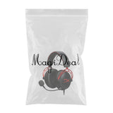 Maxbell E-sports headset W/ Microphone Gaming Headset For PC PS4   Mobile Red