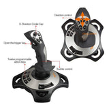 Maxbell PC Joystick Flight Simulator Gaming Controller USB Wired for Laptop Computer