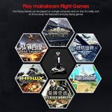 Maxbell PC Joystick Flight Simulator Gaming Controller USB Wired for Laptop Computer