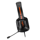 Maxbell Gaming Headset with Noise Reduction Detachable Mic Adjustable for PC Black