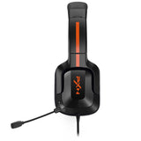Maxbell Gaming Headset with Noise Reduction Detachable Mic Adjustable for PC Black